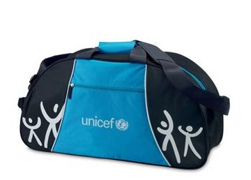 UNICEF sports holdall bag.jpg